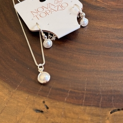 CONJUNTO PEROLA REDONDO