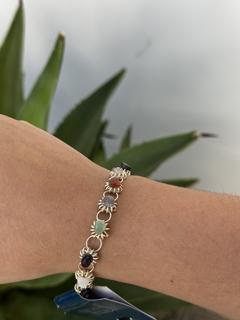 PULSEIRA MARGARIDA MISTA PRATA - comprar online