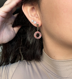 BRINCO ARGOLA (OURO)- CHERRY - loja online