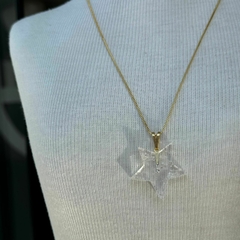 PINGENTE ESTRELA C/ STRASS- CRISTAL