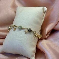 PULSEIRA C/ PENDURICALHOS MISTA- ESTRELA - Nova Topázio