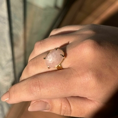 ANEL NA GARRA 13X18- QUARTZO ROSA - comprar online