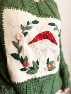 SWEATER HONGUITO VERDE