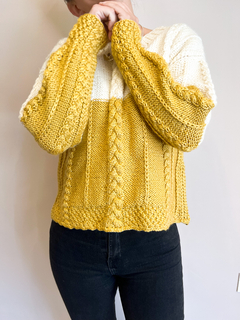 Imagen de SWEATER PAZ HOJITAS