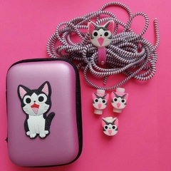Kit Protetor de Cabo Gatinho