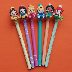 Conjunto 6 Canetas Coloridas Com Cheirinho Princesas Baby na internet
