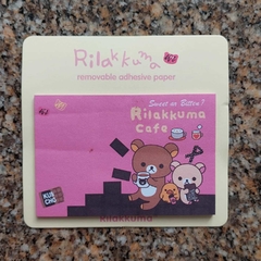 Post it Rilakkuma Ursinho - Escrita Mágica