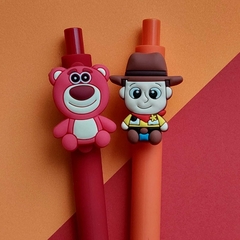 Kit 2 Canetas Toy Story (Woody e Lotso)