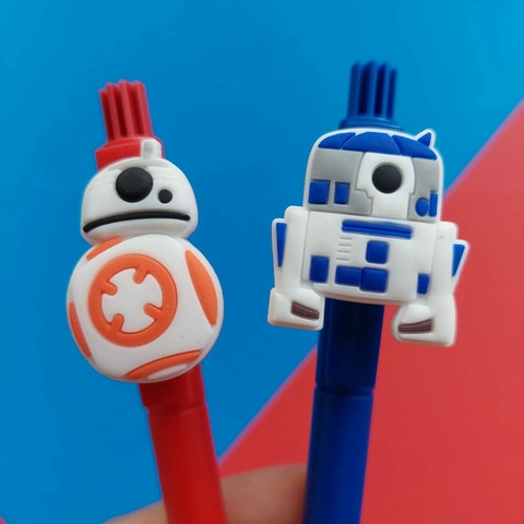 Kit 2 Canetas Robô Star Wars