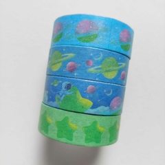 Kit 4 Washi Tape Astronauta
