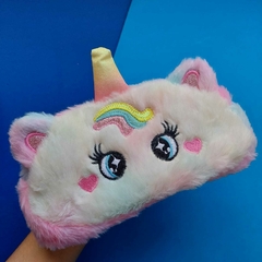 Estojo Pelúcia Unicórnio - comprar online