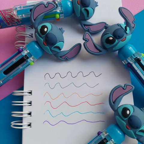 Caneta Stitch Ed. Especial 6 Cores