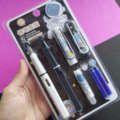Kit 2 Canetas Tinteiro Apagáveis - comprar online