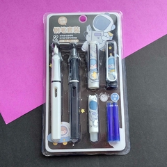 Kit 2 Canetas Tinteiro Apagáveis na internet
