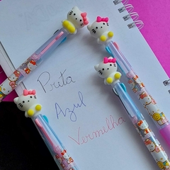 Caneta 3 Cores Hello Kitty - comprar online