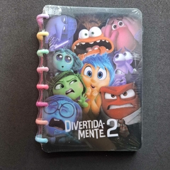 Caderno de Discos A5 Divertida Mente