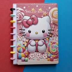 Caderno de Discos B5 Hello Kitty Doce