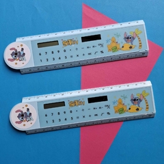 Régua 30cm com Calculadora Stitch - comprar online