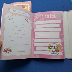 Caderno Planner Sanrio na internet