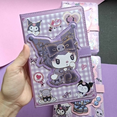 Caderno Luxo Kuromi Fofo