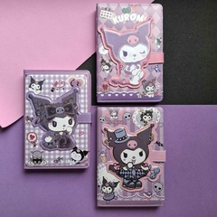 Caderno Luxo Kuromi Fofo