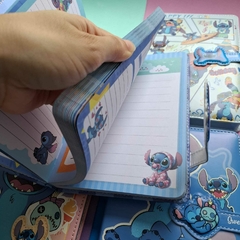 Caderno Luxo Stitch