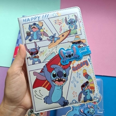 Caderno Luxo Stitch - Escrita Mágica