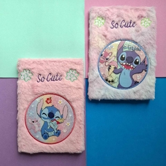Caderno Pelúcia Stitch