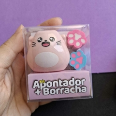 Apontador + Borracha Patinha - comprar online