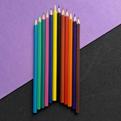 Caixa 12 Lápis de Cor Flor na internet