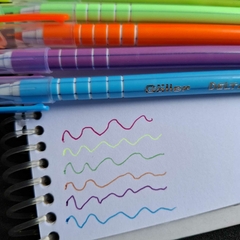 Canetas Coloridas Neon com Cheiro - Escrita Mágica