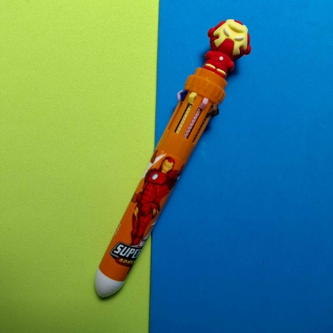 Caneta 10 Cores Heróis - comprar online