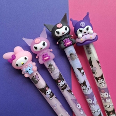 Caneta Luz Sanrio Kuromi ou My Melody