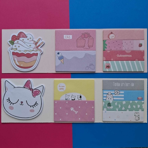 Post It Gato, Sorvete ou Donuts