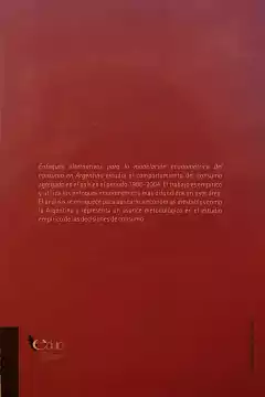 Enfoques alternativos para la modelación econométrica del consumo en Argentina - comprar online