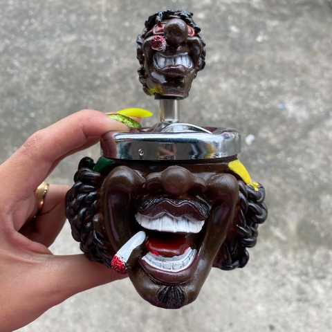 Cinzeiro porcelana - Rasta