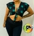 Cropped de amarrar - erva