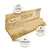 Seda Papelito Longa Brown - comprar online