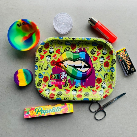 kit Boca Roxa com bandeja