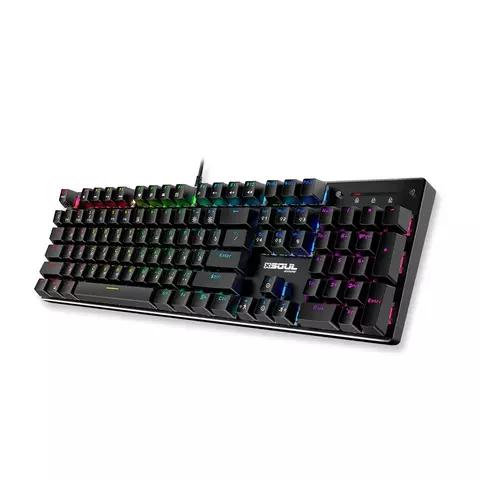 TECLADO GAMING USB MECÁNICO XK800 LED MULTICOLOR SOUL