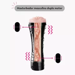 Masturbador Masculino lanterna vibratório - comprar online