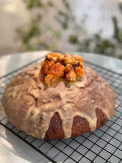 Pan Dulce Artesanal - Chocolate, Naranja y Avellanas (500gm)