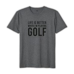 Dryfit Masculina Estampa Golf