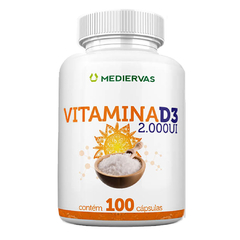 Vitamina D3 2000UI 100cps Mediervas