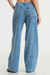 WIDE LEG SOHO - Jean rígido celeste con bigotes suaves [SOHO] - tienda online