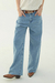 WIDE LEG SOHO - Jean rígido celeste con bigotes suaves [SOHO] en internet