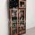 VITRINA CON BODEGA ESTILO INDUSTRIAL - comprar online