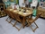 MESA 1.80 MTS + 8 SILLAS. TODO PLEGABLE