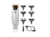 Patillera Profesional Kemei Km-1931 Trimmer Blanca - comprar online