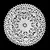 Mandala Balisum em Marmorite - 50cm - ELEVAH